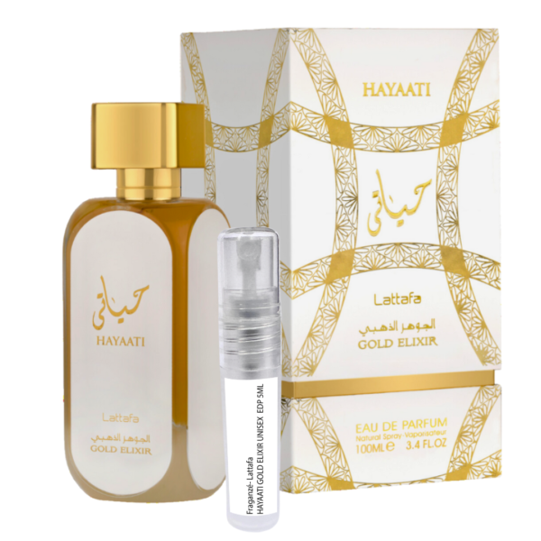 Lattafa Hayaati Gold Elixir Unisex EDP - Imagen 6