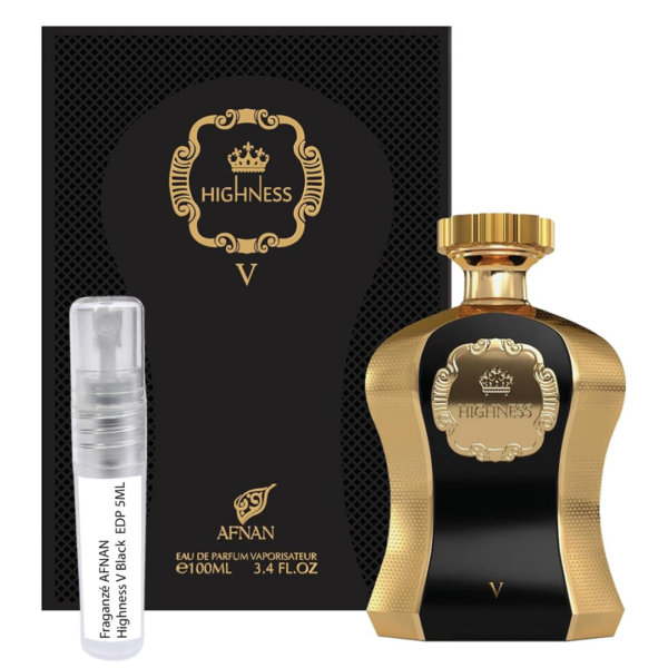 AFNAN Highness V Black EDP - Imagen 5